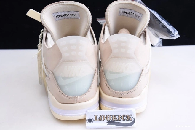 Reps LUCY CV9388-100 x Off-White Sail Jordan 4 Air 0815